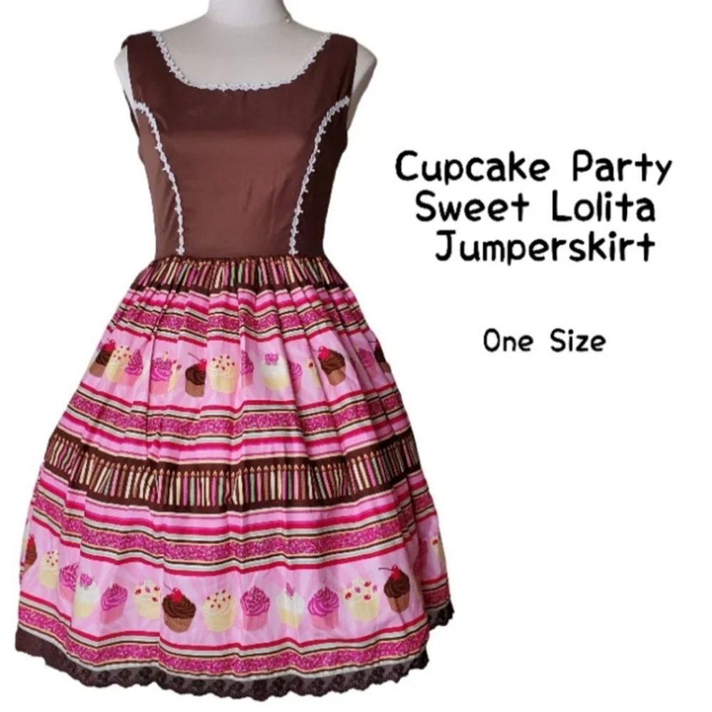 Cupcake Party Sweet Lolita Dress S M